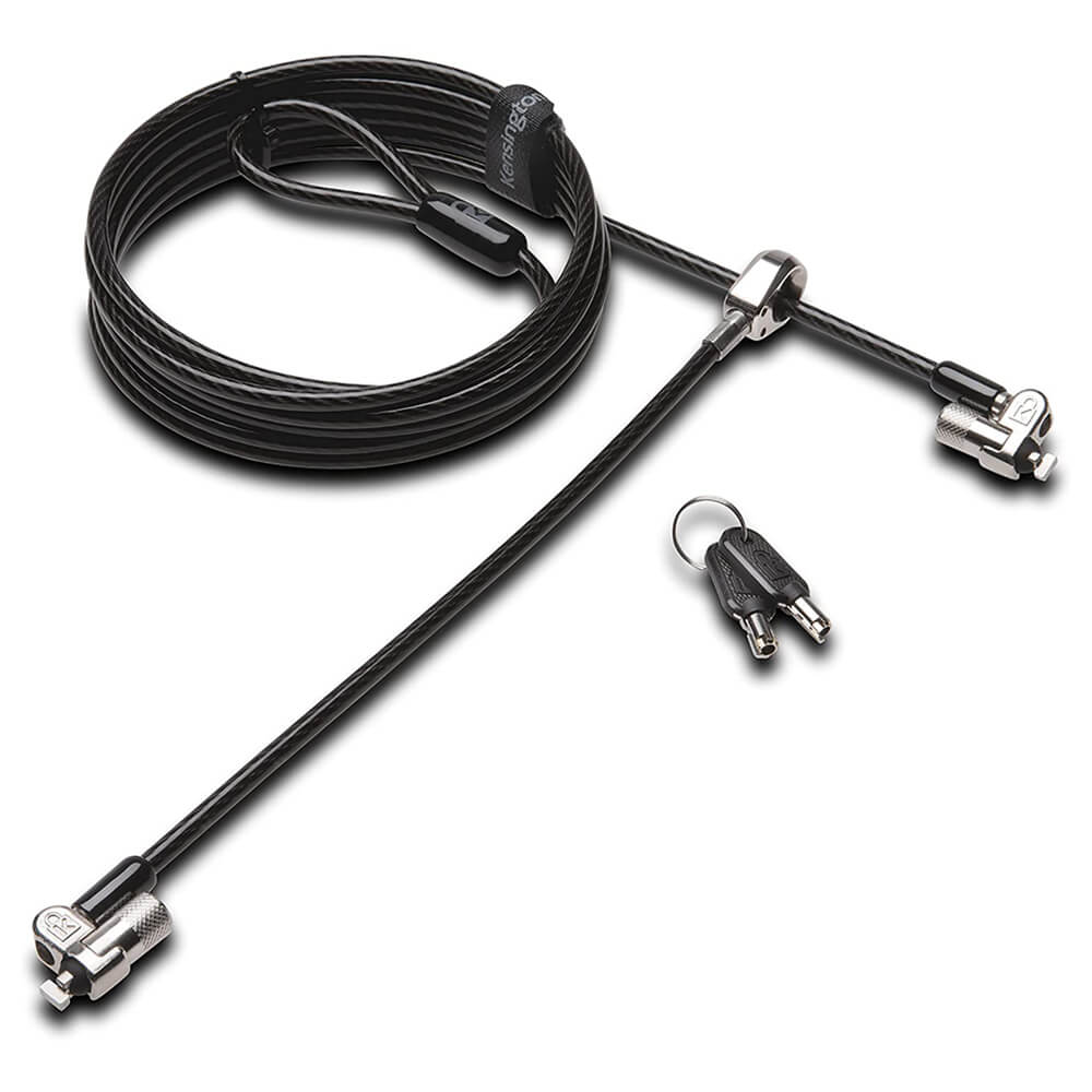 Kensington MicroSaver Keyed Twin Cable Lock